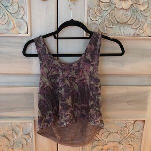 Barajas Purple Tank